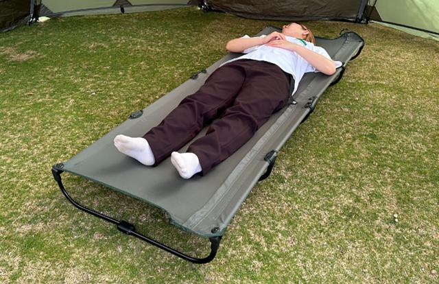ロゴス LOGOS アウトドア NEOSイージーセットコット 簡易ベット ベンチ
