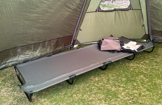 ロゴス LOGOS アウトドア NEOSイージーセットコット 簡易ベット ベンチ