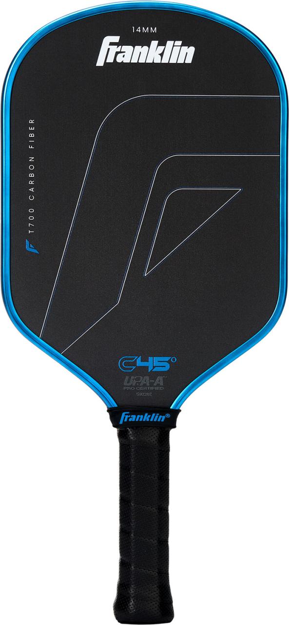 フランクリン Franklin C45 CARBON PADDLE 14MM BLUE パドル ラケット ピックルボール カーボンファイバー 軽量  59220