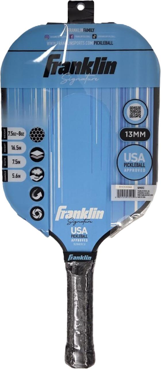 フランクリン Franklin SIGNATURE PICKLEBALL PADDLE 13MM BLUE 52983C2