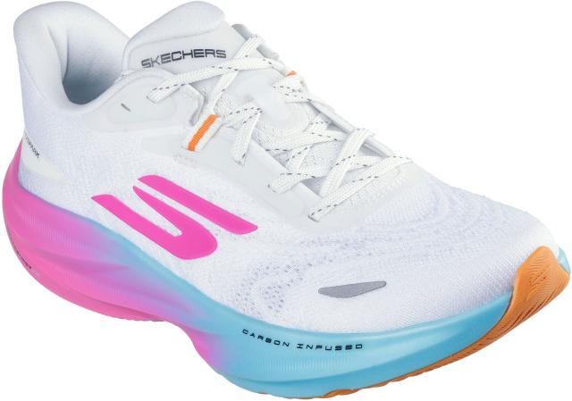 スケッチャーズ SKECHERS GO RUN RIDE 12 レディース シューズ 靴 スニーカー 通気性 メッシュ ランニング トレーニング ジョギング 運動 フィット インソール取り外し  172200