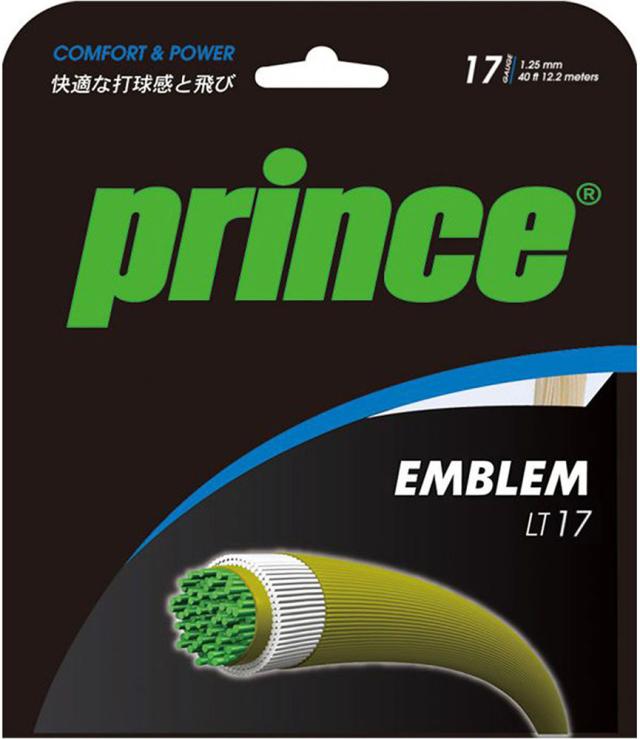 プリンス Prince テニス エンブレム LT 17 5ヶセット テニス ガット PLAYABILITY SERIES  7JJ018