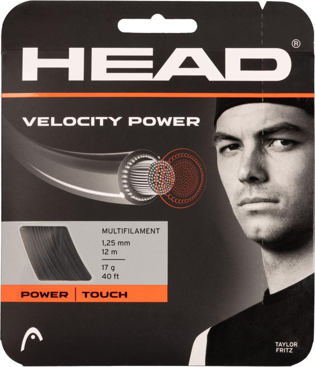 ヘッド HEAD テニス Velocity Power 硬式 テニス ガット ストリング マルチフィラメント パワー 部活 クラブ活動 サークル  281613