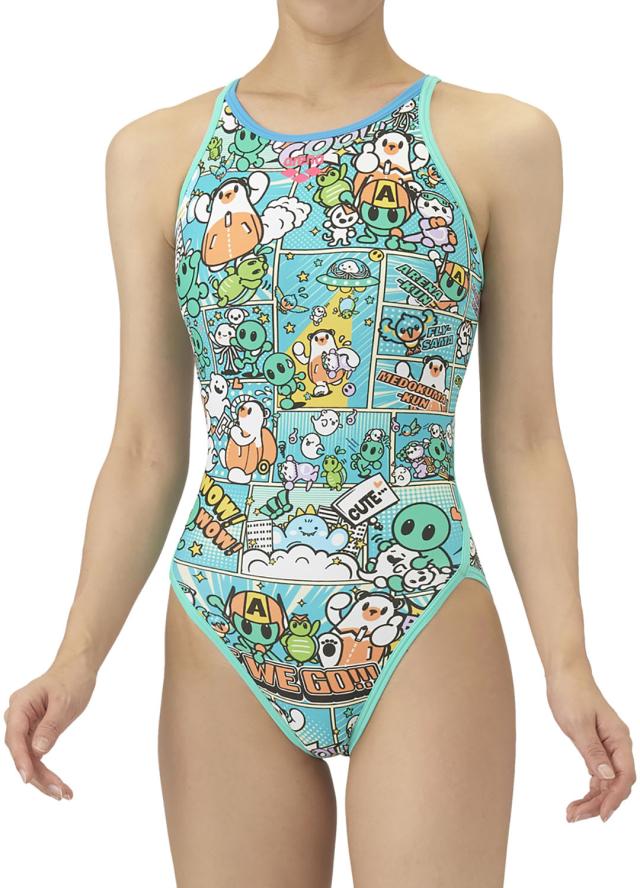 アリーナ arena スイミング トレーニングワンピース オープンバック