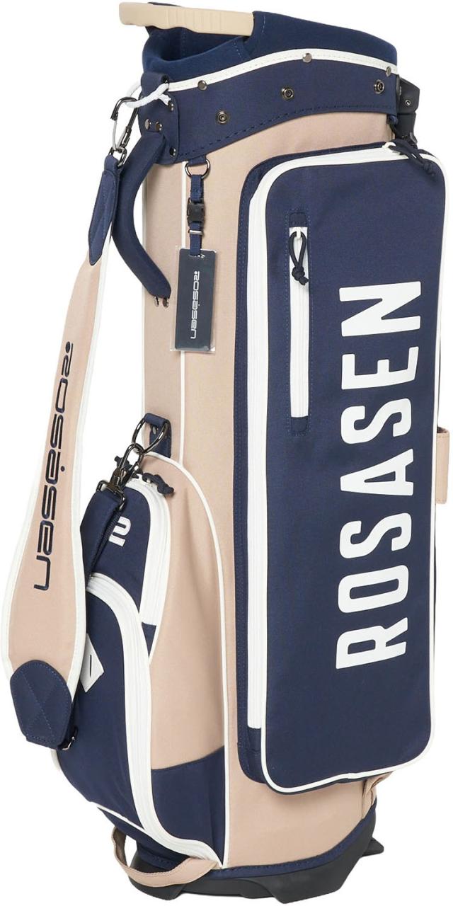 ロサーセン Rosasen ゴルフ U-オックス キャディーバッグ メンズ 男性 レディース 女性 大人 クラブ ケース スタンドタイプ キャリー ラウンド コース 練習 打ちっぱなし 撥水 軽量  04614801