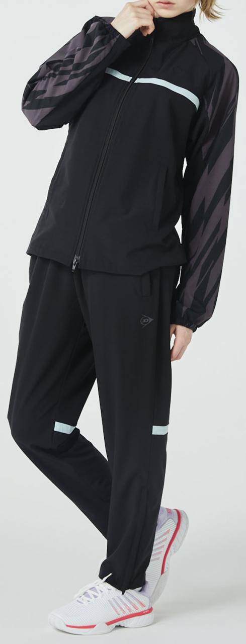 ダンロップ DUNLOP テニス WIND PANTS レディース 女性 ウィメンズ パンツ ロング 長ズボン ボトムス ストレッチ 撥水 練習 トレーニング 部活 クラブ活動 サークル DAW4592W_15