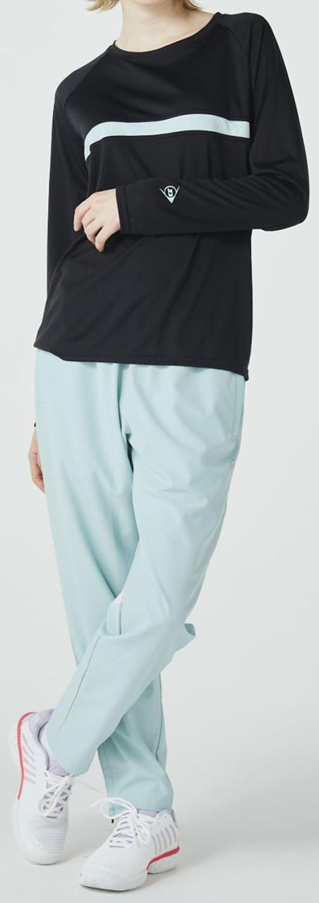 ダンロップ DUNLOP テニス WIND PANTS レディース 女性 ウィメンズ パンツ ロング 長ズボン ボトムス ストレッチ 撥水 練習 トレーニング 部活 クラブ活動 サークル DAW4592W_16