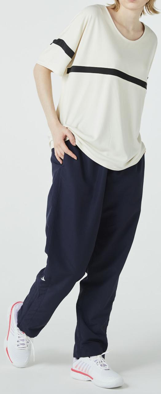 ダンロップ DUNLOP テニス WIND PANTS レディース 女性 ウィメンズ パンツ ロング 長ズボン ボトムス ストレッチ 撥水 練習 トレーニング 部活 クラブ活動 サークル DAW4592W_19