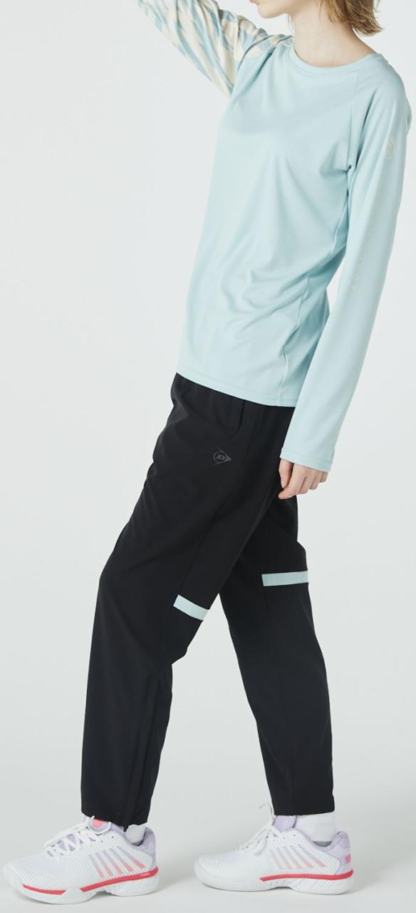 ダンロップ DUNLOP テニス WIND PANTS レディース 女性 ウィメンズ パンツ ロング 長ズボン ボトムス ストレッチ 撥水 練習 トレーニング 部活 クラブ活動 サークル DAW4592W_5