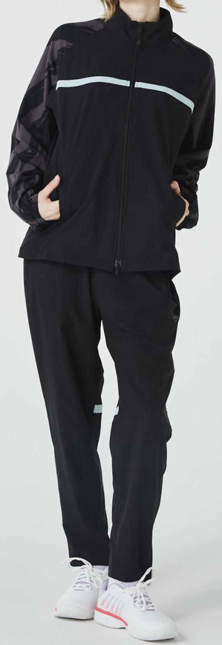 ダンロップ DUNLOP テニス WIND PANTS レディース 女性 ウィメンズ パンツ ロング 長ズボン ボトムス ストレッチ 撥水 練習 トレーニング 部活 クラブ活動 サークル DAW4592W_7