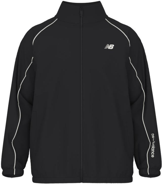 ニューバランス New Balance 53ウーブントラックジャケット 裏トリコット起毛 上着 裏起毛 3シーズン トレーニング ランニング ジョギング ジム ウォームアップ ウエア ルーズシルエット  AMJ53171