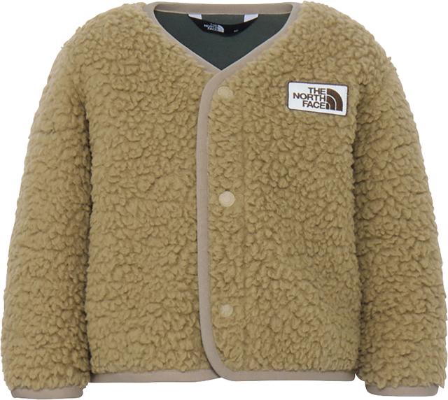 ザ・ノース・フェイス THE NORTH FACE アウトドア ベビーカドルフリースカーディガン 赤ちゃん 子供服 アウター 上着 保温 秋冬 防寒 外遊び おでかけ 着脱簡単 ドットボタン ロゴワッペン  NAB72401