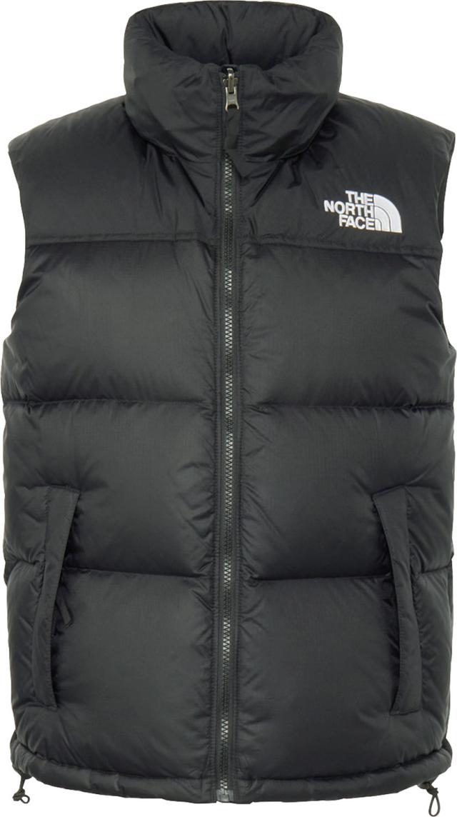 ザ・ノース・フェイス THE NORTH FACE アウトドア ヌプシベスト レディース ダウン アウター トップス チョッキ 秋冬 撥水 普段着 シンプル キャンプ 雨 雪 フード付き ノースリーブ おでかけ  NDW92557