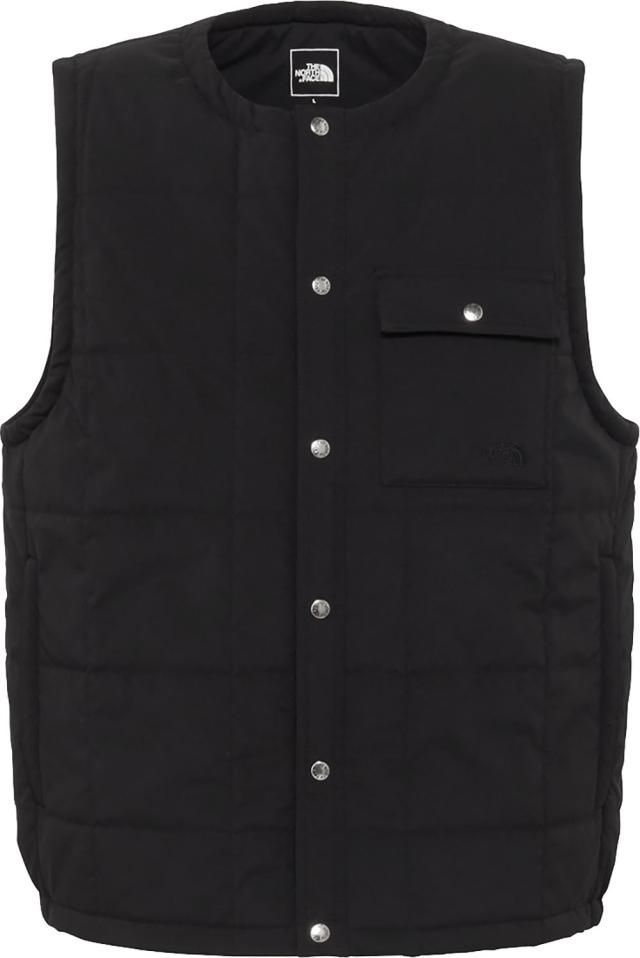 ザ・ノース・フェイス THE NORTH FACE アウトドア メドウウォームベスト メンズ アウター 上着 チョッキ ストレッチ素材 秋冬 防寒着 キャンプ 普段使い コットンライク コンパクト収納 袋付き 持ち運び  NY82530