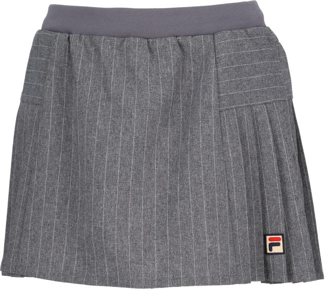 フィラ FILA テニス スコート レディース ウィメンズ 女性 大人 スカート ボトムス ウェア ロゴ ワンポイント サイドプリーツ 躍動感 部活動 クラブ サークル スクール 練習  EL0247