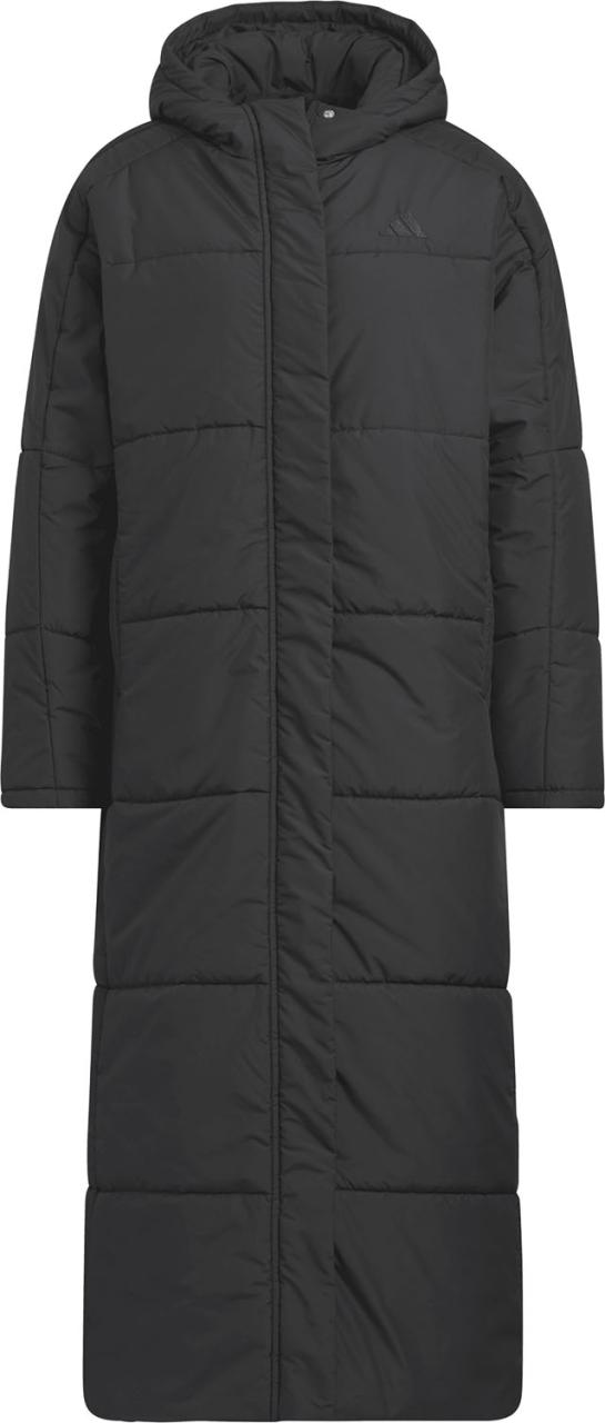 アディダス adidas PADロングコート レディース ウィメンズ 女性 アウター ジャケット 上着 ジャンパー ベンチコート 防寒 ロゴ ワンポイント 上品 ルーズフィット ロング丈  SX613