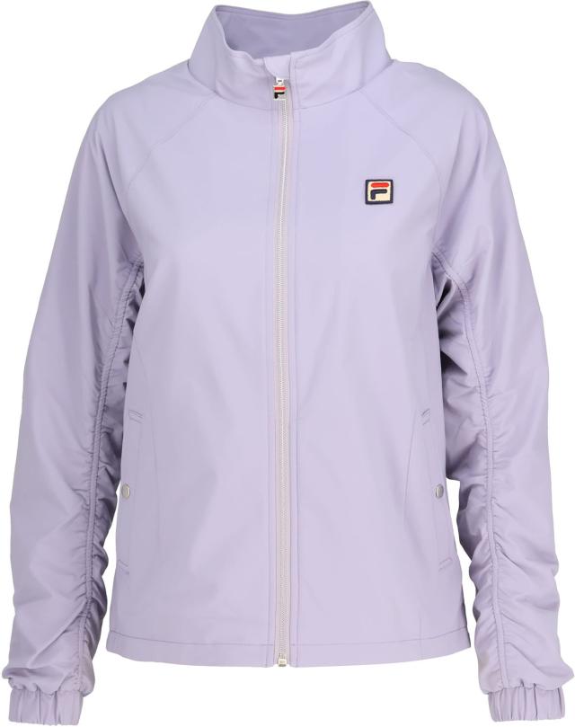 フィラ FILA テニス トラックジャケット レディース ウィメンズ 女性 大人 長袖 アウター 上着 ジャージ トップス ウェア ロゴ ワンポイント 部活動 クラブ 練習 トレーニング  EL0242