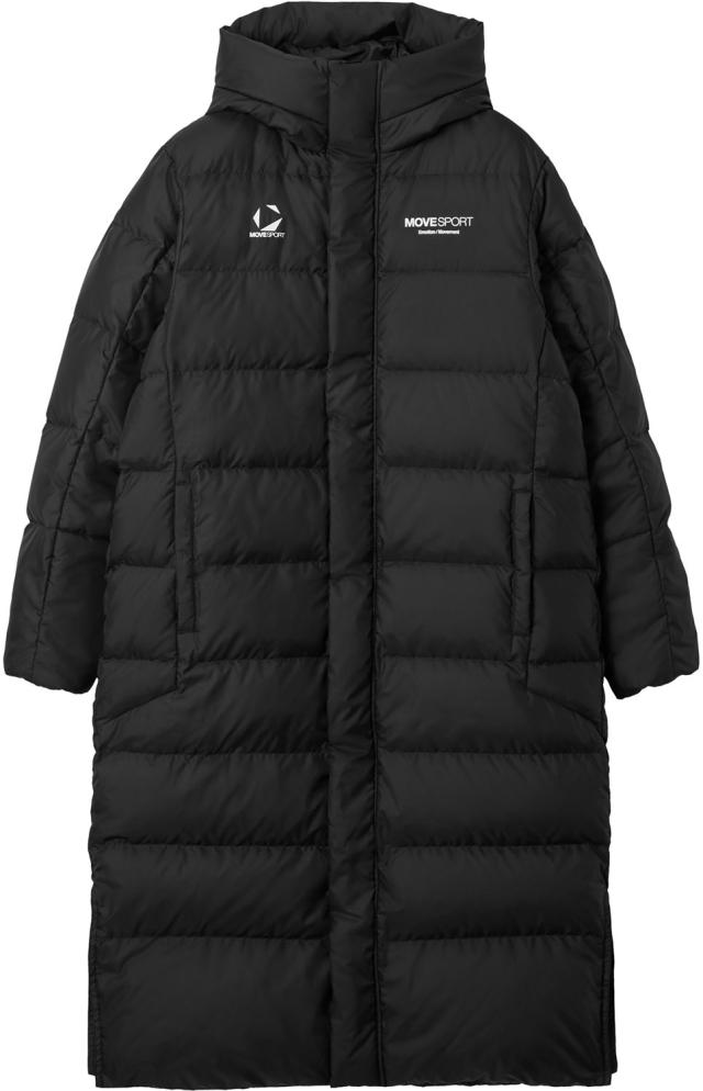 ムーブスポーツ MOVESPORT ロングダウンコート メンズ 男性 グランドコート ジャケット アウター 上着 防寒 防風 保温 撥水 軽量 快適 練習 トレーニング 移動 観戦 部活動 クラブ  ST5FDJ00M