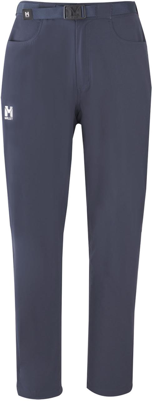 ミレー MILLET アウトドア BIONNASSAY PT W パンツ ズボン 防風 撥水 軽量 ソフトシェル ストレートシルエット 耐久性 ストレッチ 背面ゴム アジャストベルト付きウエスト  MIV03223