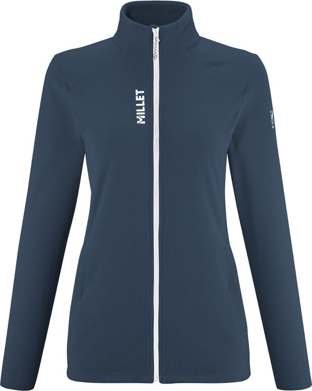 ミレー MILLET アウトドア UBIC LIGHTGRID JKT W フリースジャケット 上着 軽量 伸縮性 保温性 通気性 登山 アウトドア 軽量 ストレッチ 襟 ポリエステル  MIV10452