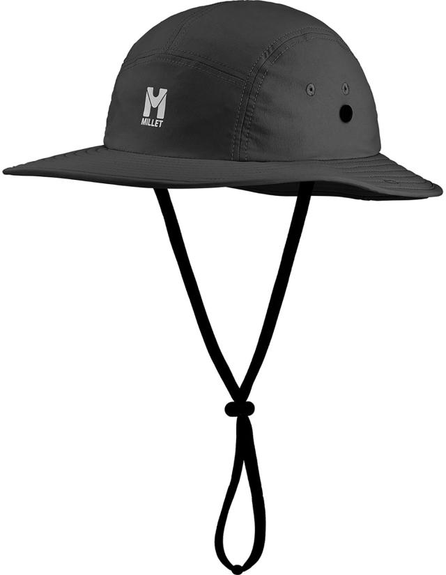 ミレー MILLET アウトドア WANAKAHAT ハット 帽子 キャップ ハイブリッド 日よけ 視認性 バイザー 通気性 速乾性 取り外し可能ドローコード 軽量 5パネルハット構造  MIV10479