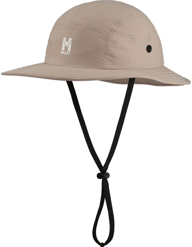 ミレー MILLET アウトドア WANAKAHAT ハット 帽子 キャップ ハイブリッド 日よけ 視認性 バイザー 通気性 速乾性 取り外し可能ドローコード 軽量 5パネルハット構造  MIV10479