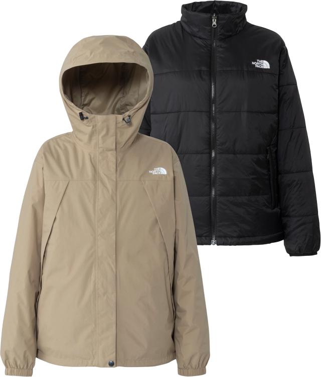 ザ・ノース・フェイス THE NORTH FACE アウトドア クロノストリクライメイトジャケット レディース アウター パーカー フーディ 秋冬 春 保温 防水透湿 キャンプ 防寒 タウンユース 普段使い インナー付き 上着  NPW62558