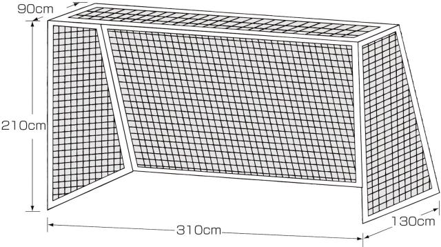 カネヤ KANEYA フットサル フットサルネット T120 K5115