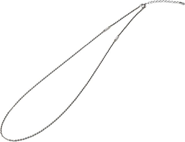 ファイテン Phiten ネックレス チタンチェーン ベーシック シルバー 50+5CM JX982053