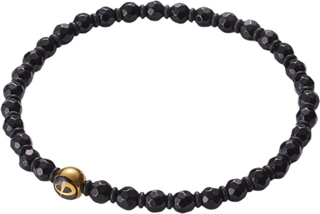 ファイテン Phiten クリスタル ブレスレット ワンリング オニキス 4MM 16CM JX986004