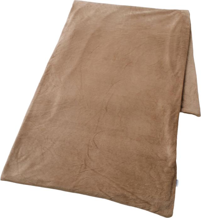 ファイテン Phiten 星のやすらぎ カバーリング毛布 ブラウン シングル  YO722086