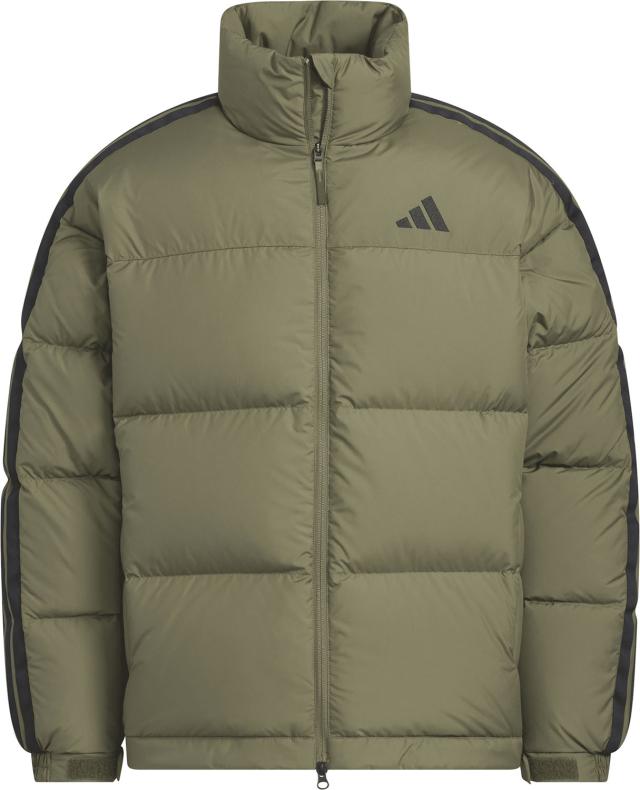 アディダス adidas スリーストライプス ルーズフィット ダウンジャケット メンズ 男性 断熱効果 アウター 上着 防寒着 ドローコード付き クライマウォーム ドライ 暖かい  SU251