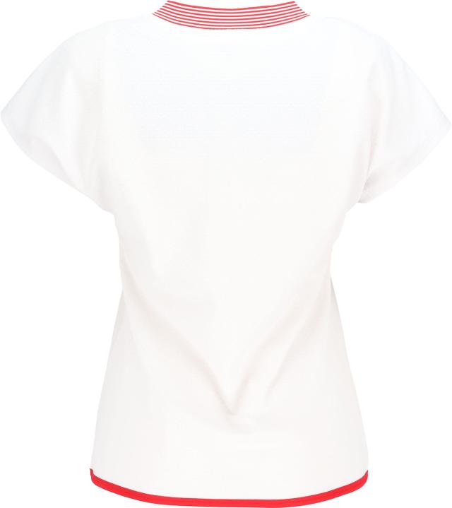 フィラ FILA テニス ゲームシャツ テニスウェア トップス 半袖 レディース ウィメンズ 女性 吸水速乾 UVカット Vネック 紫外線対策 春夏 試合 練習 部活動 クラブ スクール CZ6SGW032_5