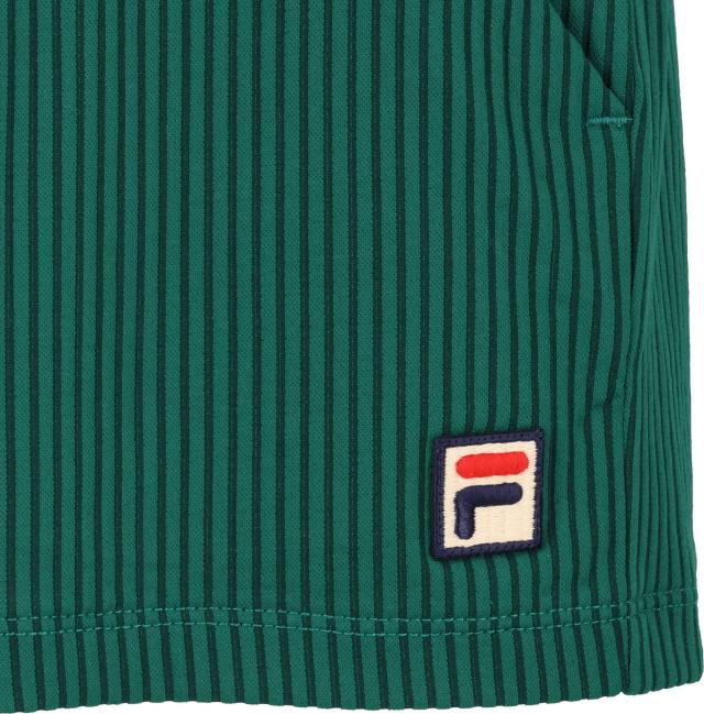 フィラ FILA テニス ショートパンツ レディース ウィメンズ 女性 テニスウェア 半ズボン ハーフ丈 ボトムス 吸水速乾 UVカット 高機能 ドライ 快適 サッカーストライプ 涼しい CZ6SGW005_12