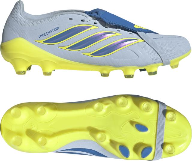 アディダス adidas サッカー プレデターLEAGUEフォールディングタンHG サッカースパイク PPREDATOR 土・人工芝・天然芝用 クリスタルスカイ/レイブルー/チームソーラーイエロー JR5905_8