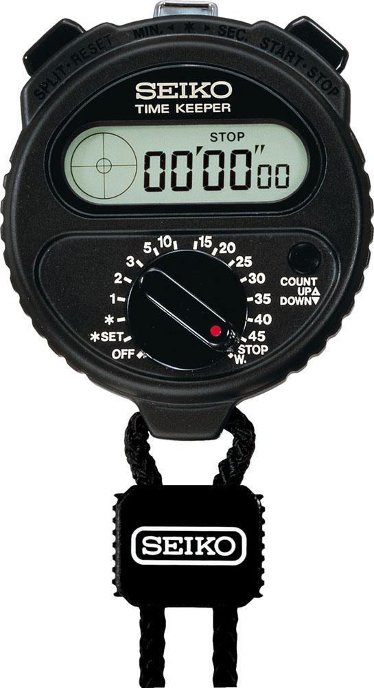 セイコー SEIKO タイムキーパー S321 スポーツ ストップウオッチ サッカー バスケットボール タイムキーパー タイマー 球技 タイマー機能 日常生活防水 ロスタイム管理 SSBJ025