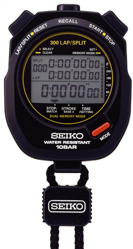 SEIKO ストップウォッチ 300 LAP/SPLIT 10BAR 防水 SEIKO ストップ