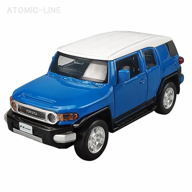トヨタ FJ クルーザー 1/32 ミニカー 全2色 ライト点灯 合金モデル