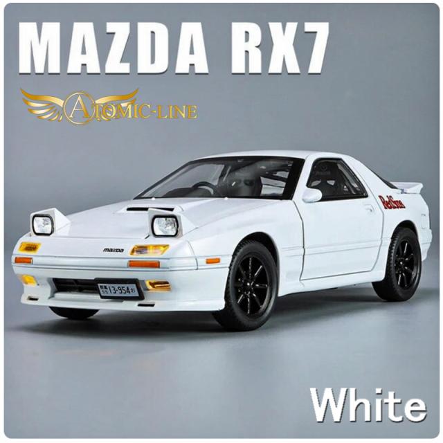マツダ RX-7 FC3S 1/24 ミニカー 全2色 ライト点灯 エンジンサウンド