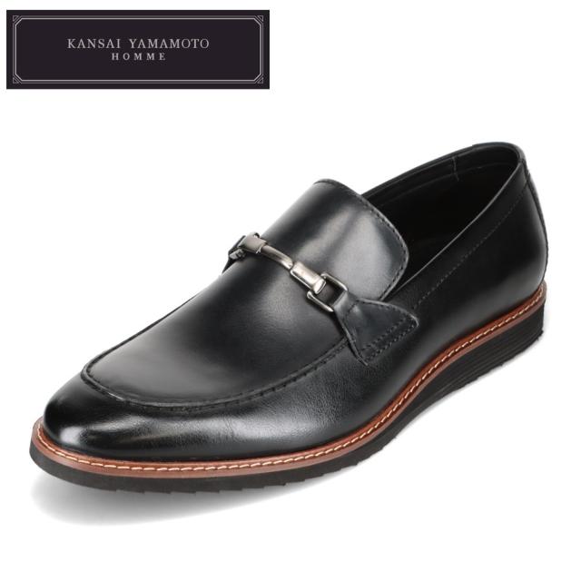 メンズ カジュアルシューズ ローファー スリッポン  KY-12015 メンズ靴 靴 シューズ ビジネス 仕事 オフィスカジュアル ビジカジ ブラック カンサイ ヤマモト KANSAI YAMAMOTOの通販は 8,419円