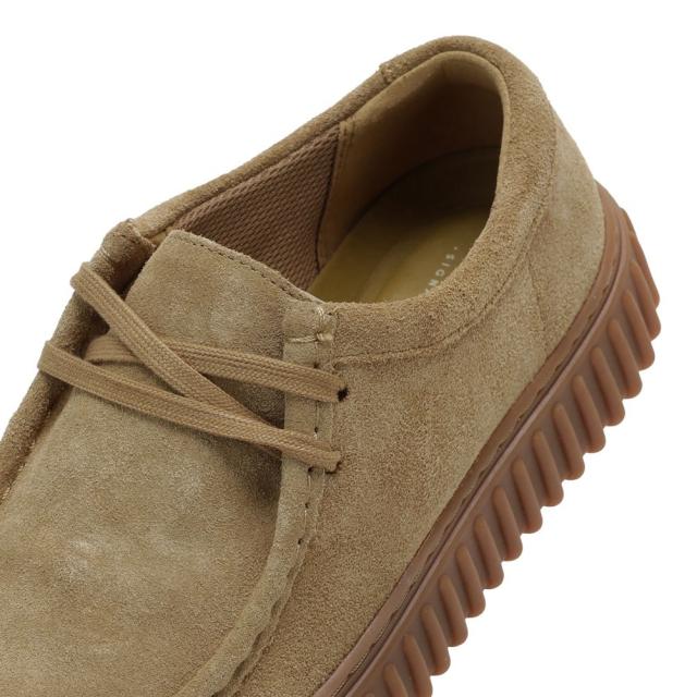 クラークス Clarks 26173471 メンズ靴 靴 シューズ 3E相当 カジュアル シューズ モカシン 厚底 軽量 Torhill Lo トーヒルロー スエード クッション性 耐久性 クラシック トレンド 人気 ブランド サンドベージュ_7