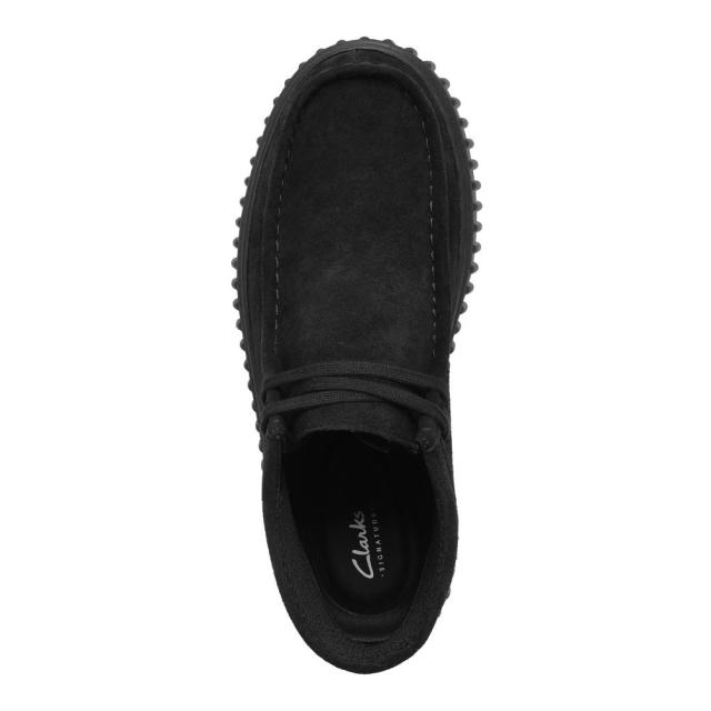 クラークス Clarks 26173664 メンズ靴 靴 シューズ 3E相当 カジュアル シューズ モカシン 厚底 軽量 Torhill Hi トーヒルハイ スエード クッション性 耐久性 クラシック トレンド 人気 ブランド ブラック_5