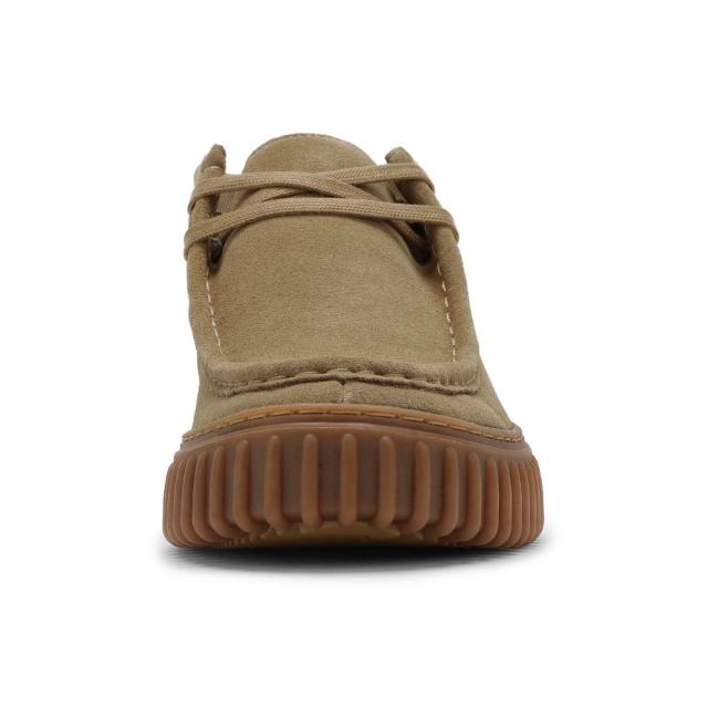 クラークス Clarks 26173663 メンズ靴 靴 シューズ 3E相当 カジュアル シューズ モカシン 厚底 軽量 Torhill Hi トーヒルハイ スエード クッション性 耐久性 クラシック トレンド 人気 ブランド サンドベージュ_2