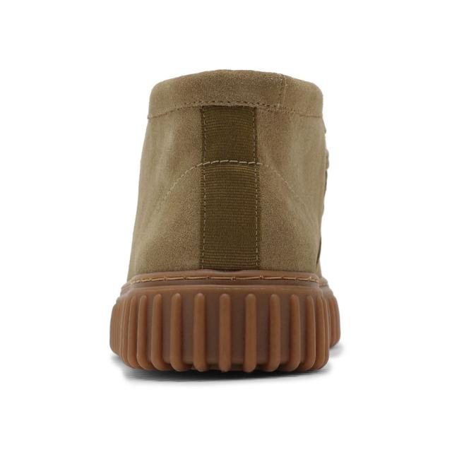 クラークス Clarks 26173663 メンズ靴 靴 シューズ 3E相当 カジュアル シューズ モカシン 厚底 軽量 Torhill Hi トーヒルハイ スエード クッション性 耐久性 クラシック トレンド 人気 ブランド サンドベージュ_4