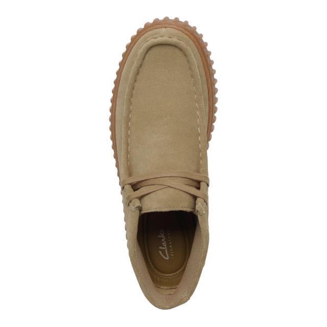 クラークス Clarks 26173663 メンズ靴 靴 シューズ 3E相当 カジュアル シューズ モカシン 厚底 軽量 Torhill Hi トーヒルハイ スエード クッション性 耐久性 クラシック トレンド 人気 ブランド サンドベージュ_5