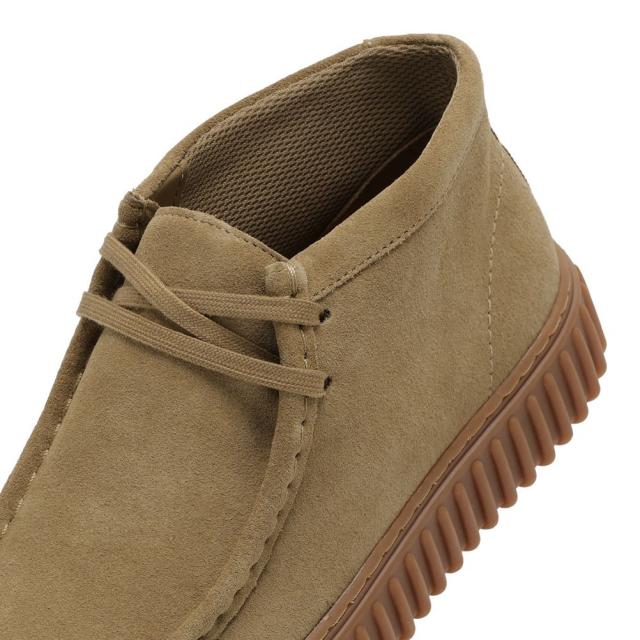 クラークス Clarks 26173663 メンズ靴 靴 シューズ 3E相当 カジュアル シューズ モカシン 厚底 軽量 Torhill Hi トーヒルハイ スエード クッション性 耐久性 クラシック トレンド 人気 ブランド サンドベージュ_7