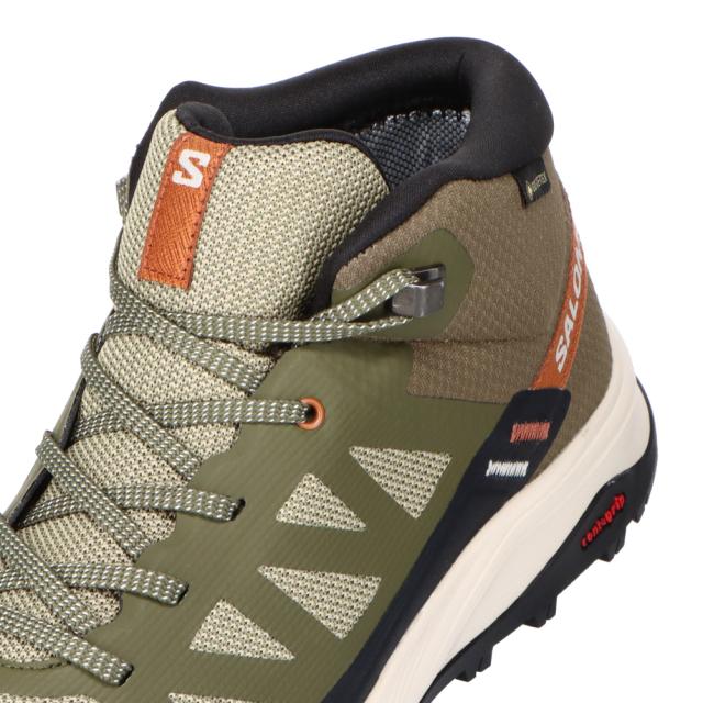 スニーカー アウトドアシューズ メンズ靴 靴 シューズ 2E相当 シンプル 安定感 人気 ブランド オリーブ サロモン Salomon L47143600