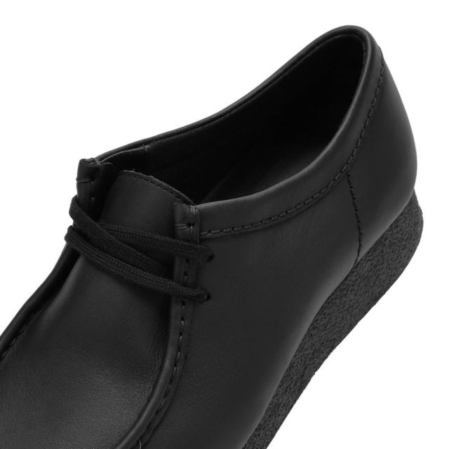 クラークス Clarks 26177832 メンズ靴 靴 シューズ 3E相当 カジュアル シューズ モカシン 防水 雨 WallabeeEVO WP ワラビーエヴォ ウォータープルーフ レザー クッション性 耐久性 グリップ力 ラバー 人気 ブランド ブラック_7