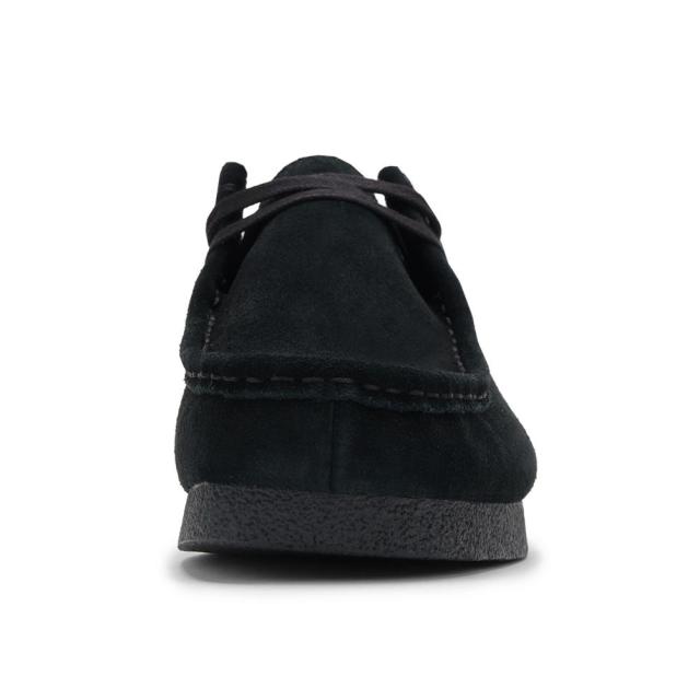 クラークス Clarks 26177833 メンズ靴 靴 シューズ 3E相当 カジュアル シューズ モカシン 防水 雨 WallabeeEVO WP ワラビーエヴォ ウォータープルーフ スエード クッション性 耐久性 グリップ力 ラバー 人気 ブランド ブラック_2