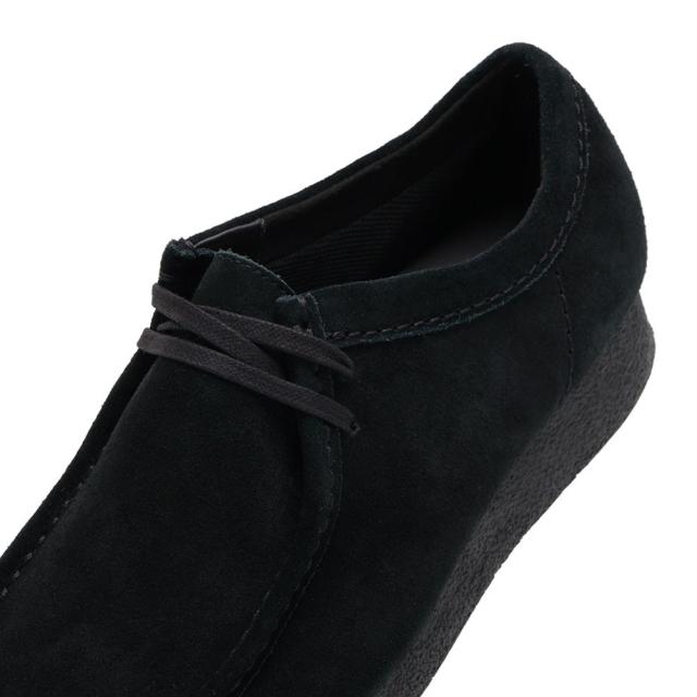 クラークス Clarks 26177833 メンズ靴 靴 シューズ 3E相当 カジュアル シューズ モカシン 防水 雨 WallabeeEVO WP ワラビーエヴォ ウォータープルーフ スエード クッション性 耐久性 グリップ力 ラバー 人気 ブランド ブラック_7